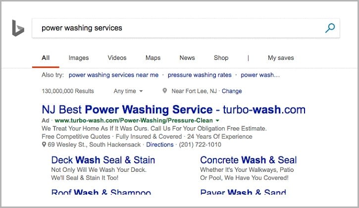 PPC Services for Turbo-Wash